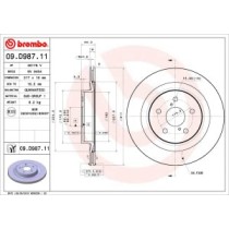 Disc frana BREMBO