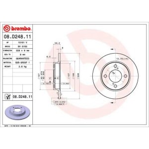 Disc frana BREMBO