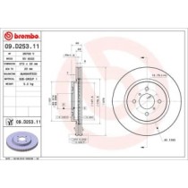 Disc frana BREMBO