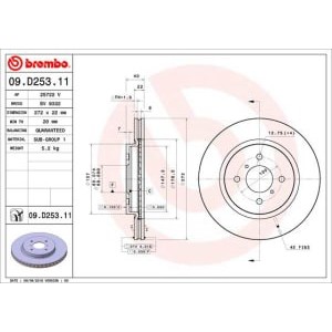 Disc frana BREMBO