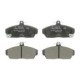 Set placute frana fata BOSCH pentru HONDA CIVIC VI VII, CONCERTO, MG ZR ZS, ROVER 200 25 400 45 800, TATA SAFARI 68.6mm x 129.4mm x 18.2mm