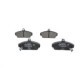 Set placute frana fata BOSCH pentru HONDA CIVIC VI VII, CONCERTO, MG ZR ZS, ROVER 200 25 400 45 800, TATA SAFARI 68.6mm x 129.4mm x 18.2mm