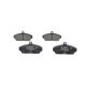 Set placute frana fata BOSCH pentru HONDA CIVIC VI VII, CONCERTO, MG ZR ZS, ROVER 200 25 400 45 800, TATA SAFARI 68.6mm x 129.4mm x 18.2mm