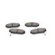 Set placute frana fata BOSCH pentru HONDA CIVIC VI VII, CONCERTO, MG ZR ZS, ROVER 200 25 400 45 800, TATA SAFARI 68.6mm x 129.4mm x 18.2mm