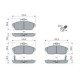 Set placute frana fata BOSCH pentru HONDA CIVIC VI VII, CONCERTO, MG ZR ZS, ROVER 200 25 400 45 800, TATA SAFARI 68.6mm x 129.4mm x 18.2mm