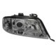 Far TYC Lampa frontala Dreapta H1/H7 electric fara motoras cromat AUDI A6 C5 ALLROAD C5 01.97-06.01