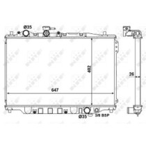 Radiator, racire motor NRF