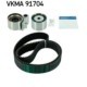 Set curea de distributie SKF pentru TOYOTA 4 RUNNER III, LAND CRUISER 90, TUNDRA 3.0D/3.4 11.95-07.04, 191 dinti, latime 36.0 mm