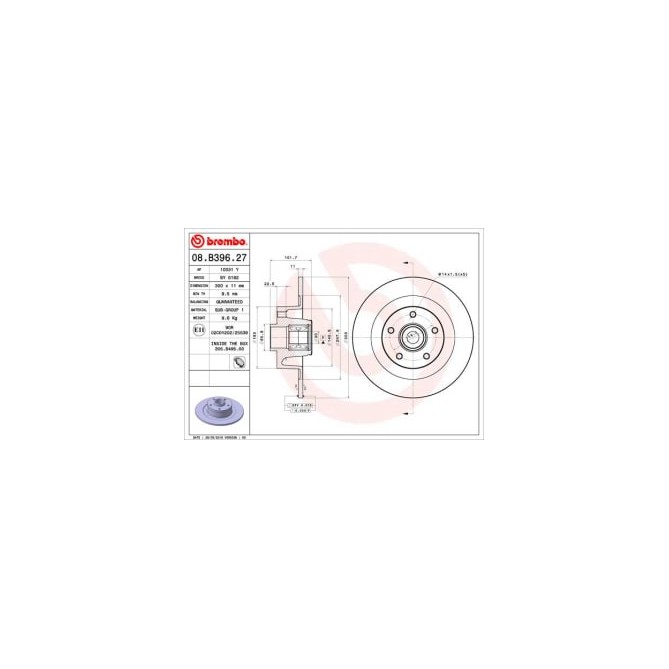 Disc frana BREMBO