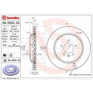 Disc frana BREMBO