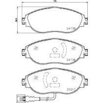 Placute de frana - Tuning BREMBO