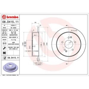 Disc frana BREMBO