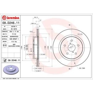 Disc frana BREMBO