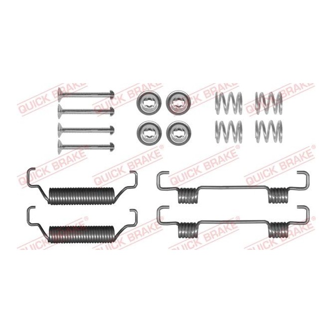 Set accesorii, saboti frana parcare QUICK BRAKE