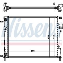 Radiator, racire motor NISSENS