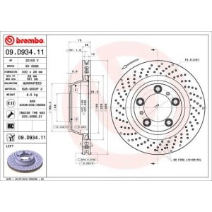 Disc frana BREMBO