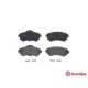 Set placute frana fata BREMBO CITROEN C4 II DS4 1.2/1.4/1.6D 11.09- inaltime 53.0mm latime 129.0mm grosime 19.0mm fara accesorii cu suruburi etrier