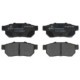 Set placute frana spate DELPHI pentru HONDA CIVIC V, CIVIC VI, CRX III, JAZZ II, JAZZ IV, SUZUKI SWIFT I 1.2-1.6, dimensiuni 37 mm x 89 mm x 12 mm