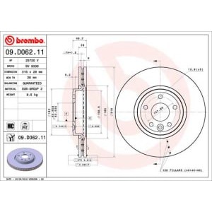 Disc frana BREMBO