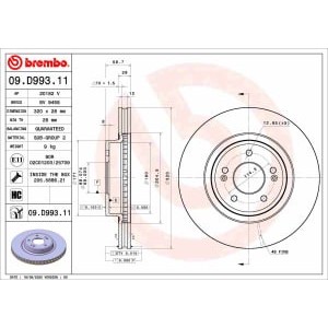 Disc frana BREMBO