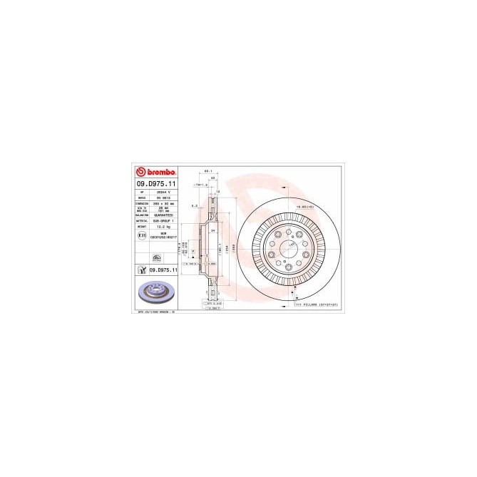 Disc frana BREMBO