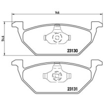 Placute de frana - Tuning BREMBO