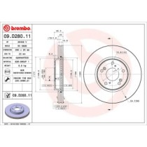 Disc frana BREMBO