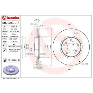 Disc frana BREMBO