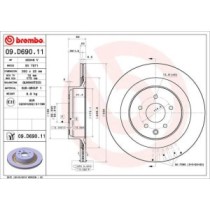 Disc frana BREMBO