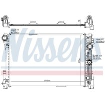 Radiator, racire motor NISSENS