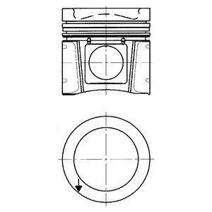 Piston KOLBENSCHMIDT