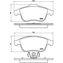 Placute de frana - Tuning BREMBO