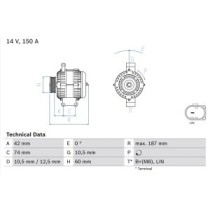 Alternator BOSCH