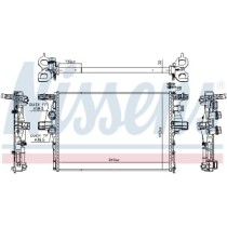 Radiator, racire motor NISSENS