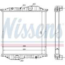 Radiator, racire motor NISSENS