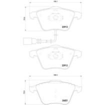 Placute de frana - Tuning BREMBO