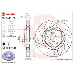 Disc frana BREMBO