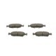 Set placute frana fata BOSCH FIAT 500, 500 C, 500E, PANDA, LANCIA YPSILON 0.9-Electric 07.07, 52.7mm x 149.4mm x 17.5mm