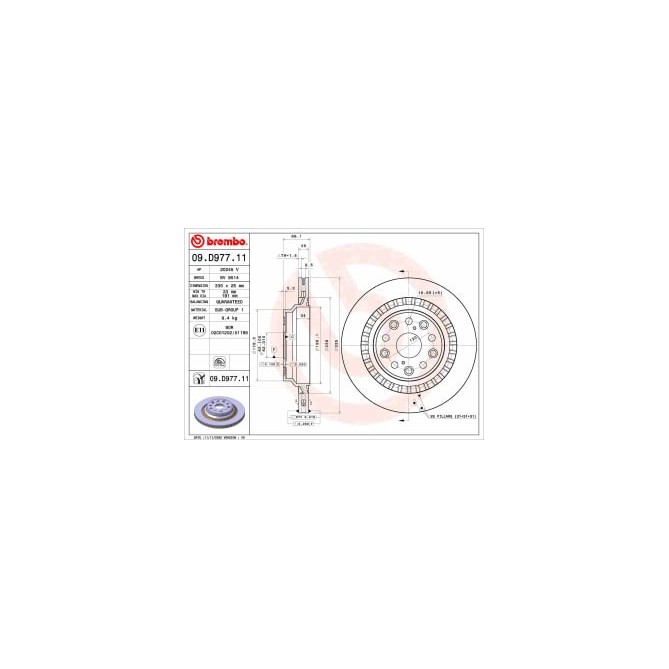 Disc frana BREMBO