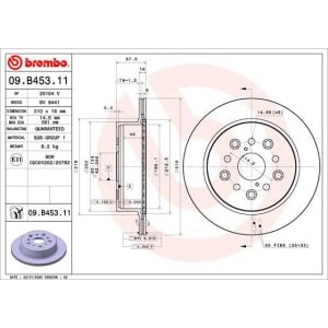 Disc frana BREMBO