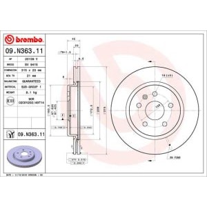 Disc frana BREMBO