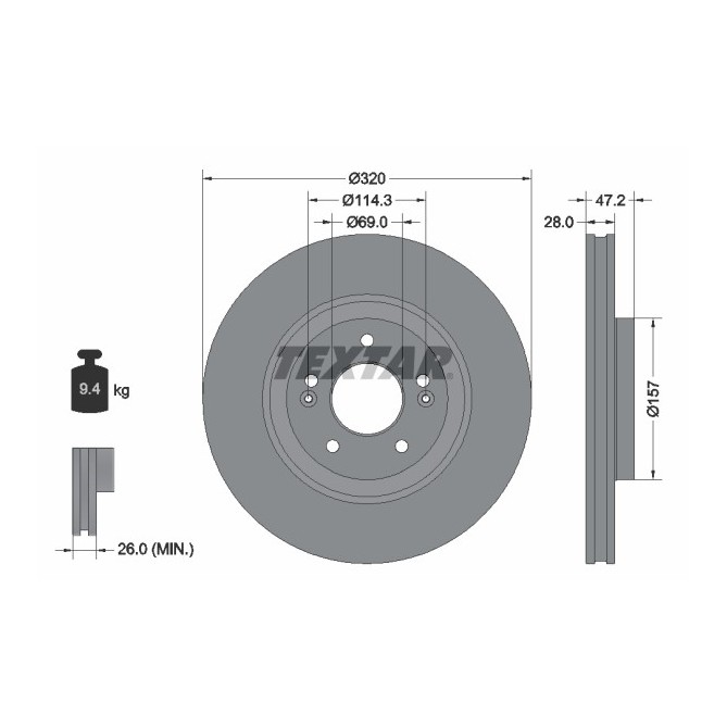 Disc frana 