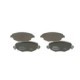 Set placute frana fata BOSCH pentru FORD MONDEO III, JAGUAR X-TYPE I, dimensiuni 60.5 mm x 149.1 mm, grosime 18.3 mm