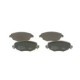 Set placute frana fata BOSCH pentru FORD MONDEO III, JAGUAR X-TYPE I, dimensiuni 60.5 mm x 149.1 mm, grosime 18.3 mm