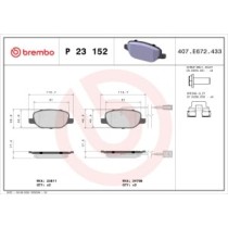 Placute de frana - Tuning BREMBO