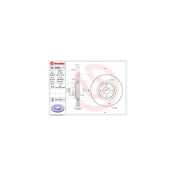 Disc frana BREMBO