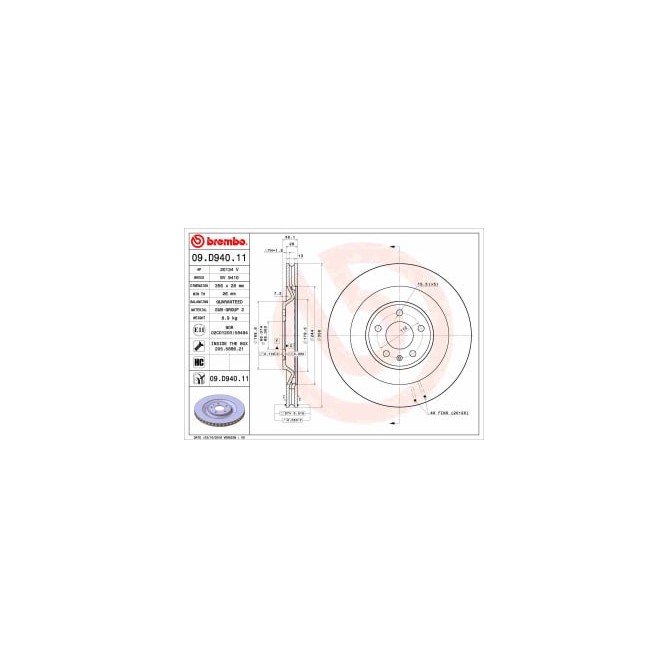 Disc frana BREMBO