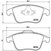 Placute de frana - Tuning BREMBO