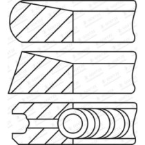 Set segmenti piston GOETZE