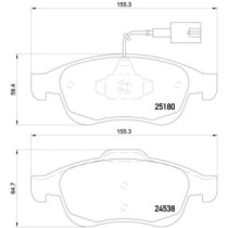 Placute de frana - Tuning BREMBO